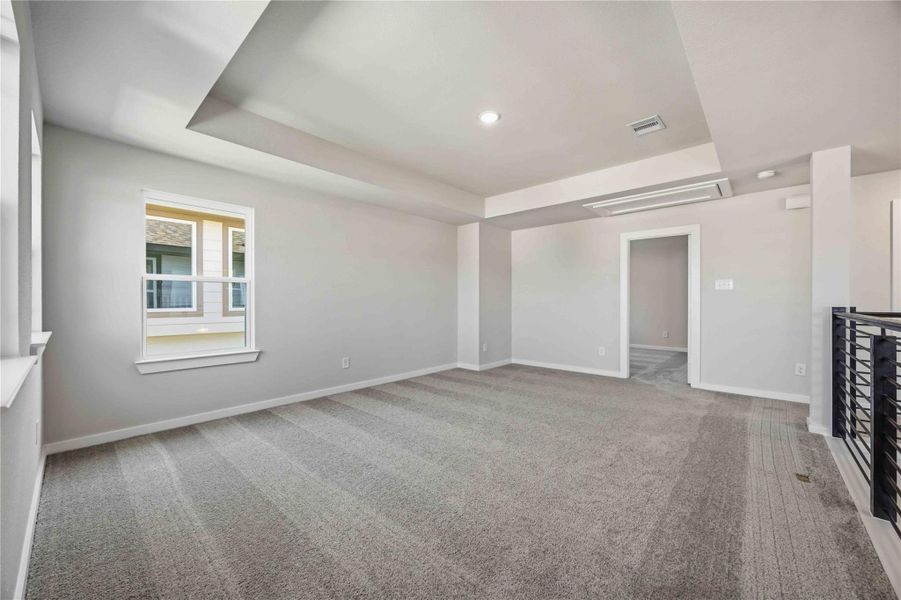 Spacious, unfurnished interior of a new home in Bluebonnet Village, Bellville (Image 20). Spacious, unfurnished interior of a new home in Bluebonnet Village, Bellville (Image 20).
