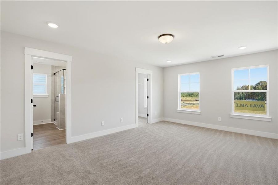 Spacious, unfurnished interior of a new home in Villas at Dawsonville, Dawsonville (Image 24). Spacious, unfurnished interior of a new home in Villas at Dawsonville, Dawsonville (Image 24).