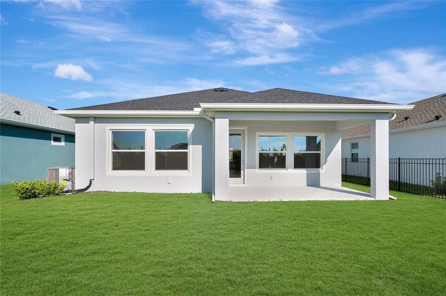 Exterior details and patio area of a home in Waterset Tradition Series, Apollo Beach (Image 3). Exterior details and patio area of a home in Waterset Tradition Series, Apollo Beach (Image 3).