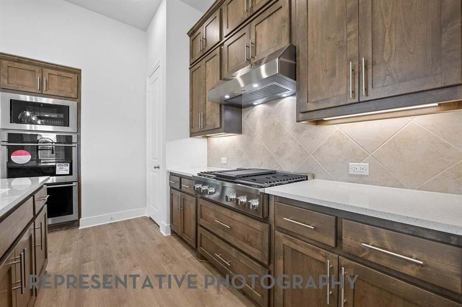 Furnished interior view inside a new home in Wildflower Ranch, Dish (Image 6).