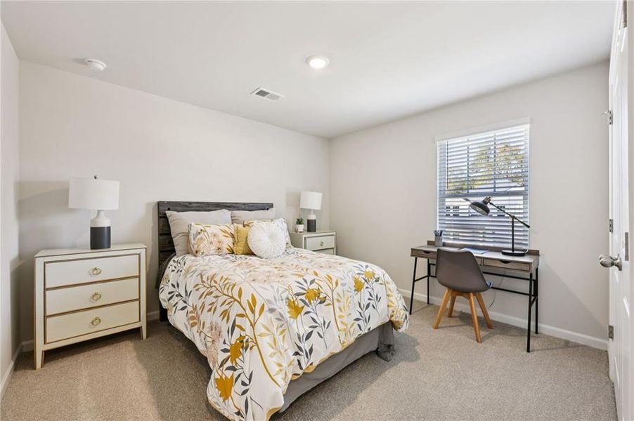 Furnished interior view inside a new home in Westmont Preserve, Powder Springs (Image 13).