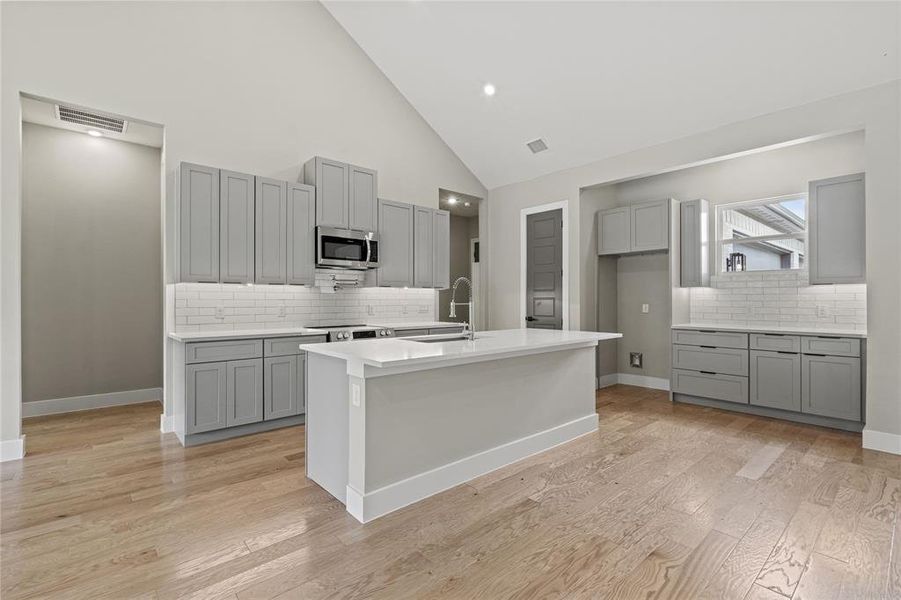 Furnished interior view inside a new home in , Whitney (Image 9). Furnished interior view inside a new home in , Whitney (Image 9).