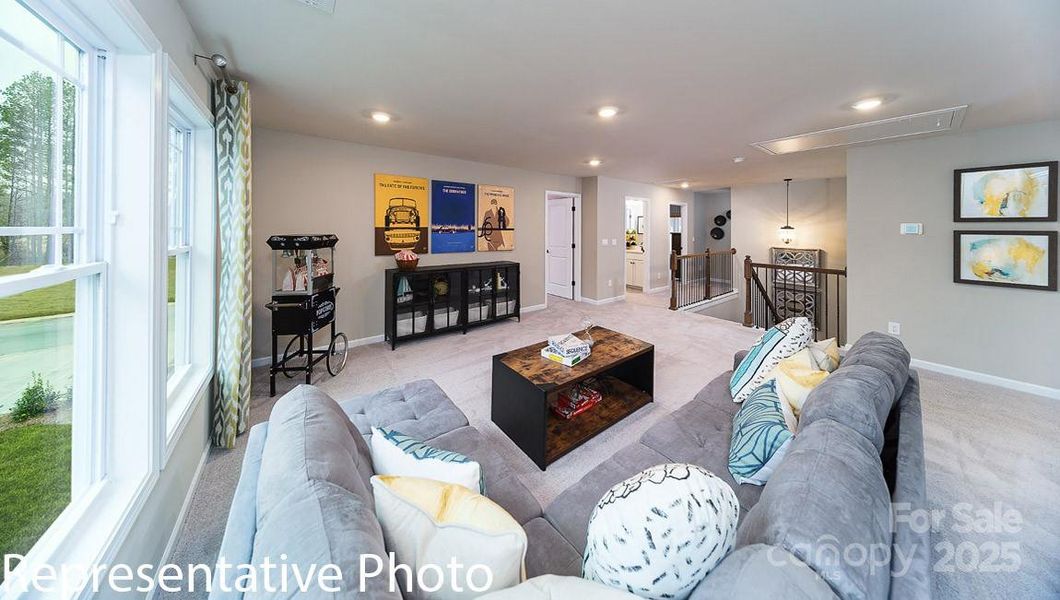 Furnished interior view inside a new home in Oak Grove Hill, Huntersville (Image 2).