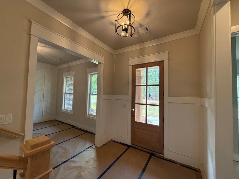 In-progress construction of a new home in , Pendergrass, GA (Image 18).