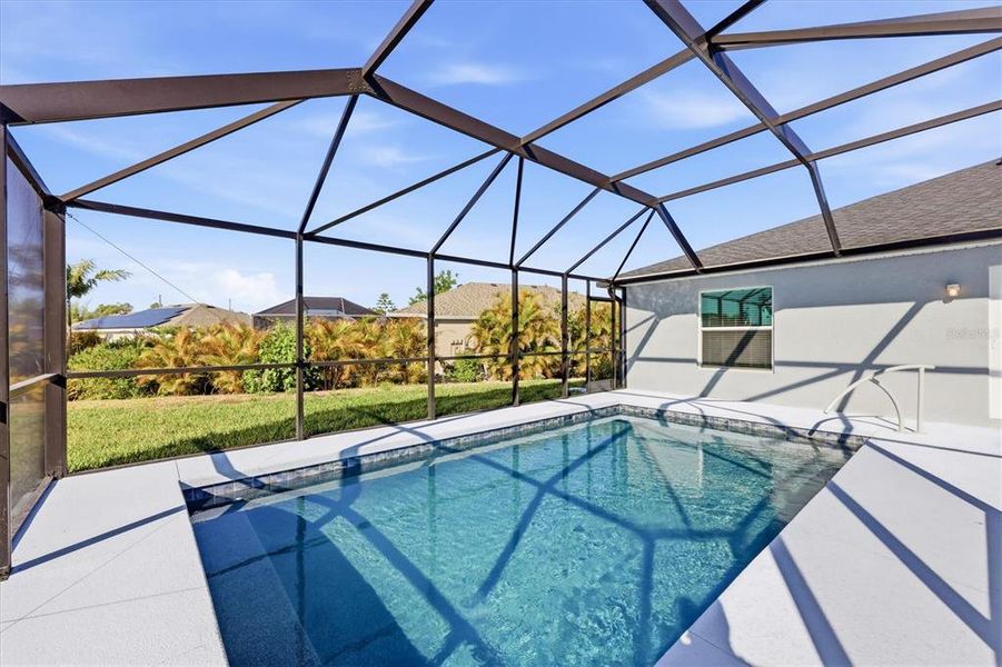 Exterior details and patio area of a home in Rotonda Lakes, Rotonda West (Image 23).