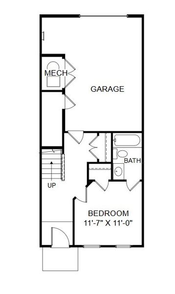 2D floor plan layout for the The Parker by Stanley Martin Homes in Westpark at Cane Bay, Summerville, SC (Image 4). 2D floor plan layout for the The Parker by Stanley Martin Homes in Westpark at Cane Bay, Summerville, SC (Image 4).