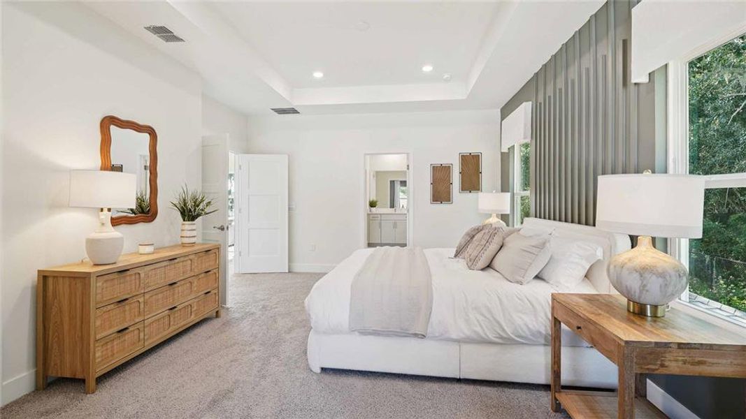 Furnished interior view inside a new home in Buchanan Trails, Newberry (Image 20). Furnished interior view inside a new home in Buchanan Trails, Newberry (Image 20).