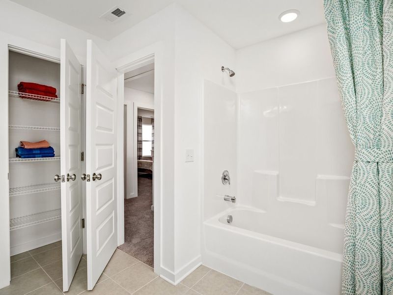 Furnished interior view inside a new home in Sage Farms, White House (Image 28). Furnished interior view inside a new home in Sage Farms, White House (Image 28).