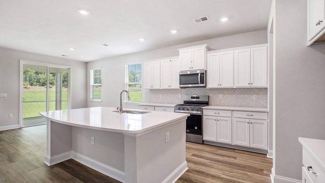 Furnished interior view inside a new home in Auberon Woods, Conway (Image 4).