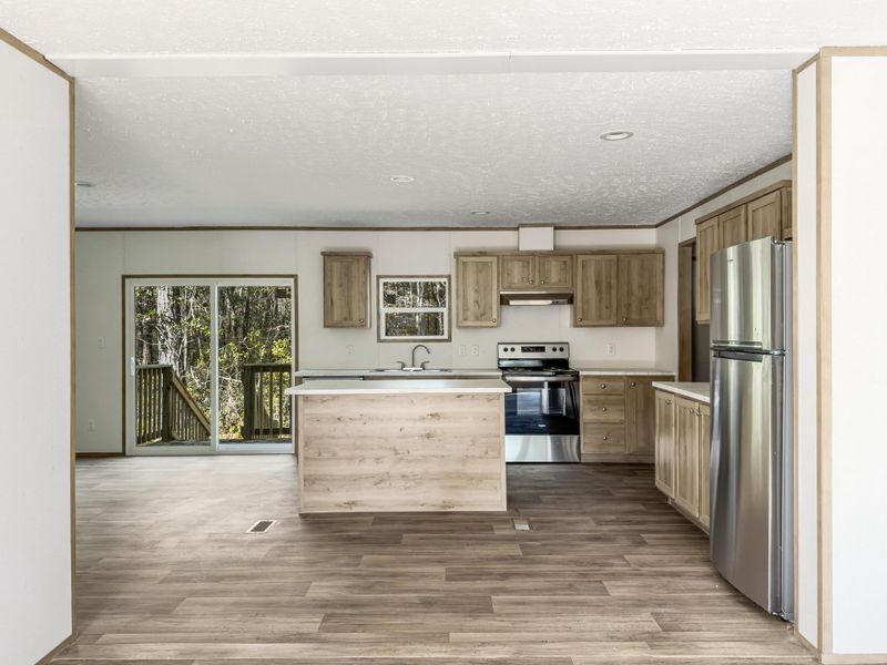 Furnished interior view inside a new home in , Walterboro (Image 4).
