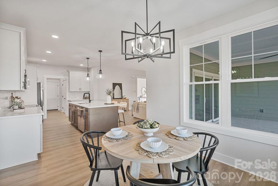 Furnished interior view inside a new home in , Salisbury (Image 9).
