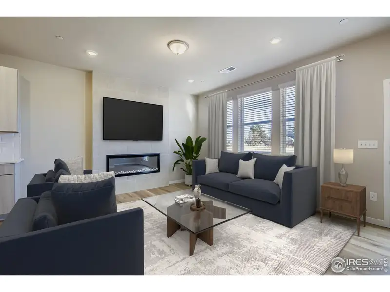 Furnished interior view inside a new home in Waterfield, Fort Collins (Image 6).
