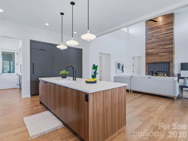 Furnished interior view inside a new home in , Asheville (Image 6).