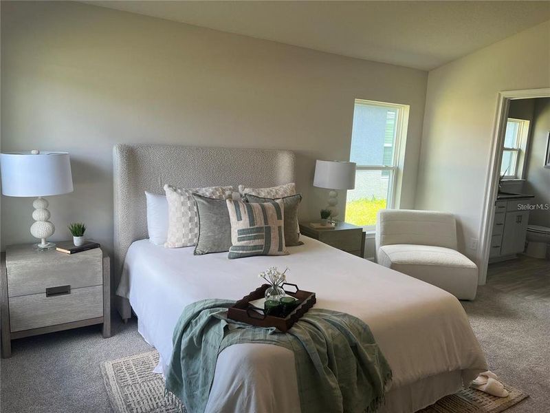 Furnished interior view inside a new home in Abbey Glen, Dade City (Image 9).