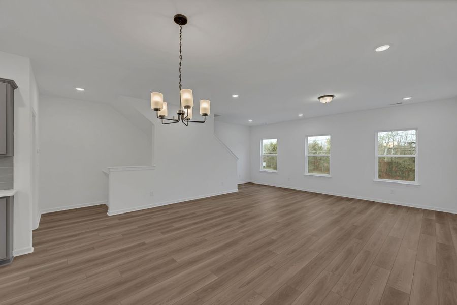 Spacious, unfurnished interior of a new home in Sweetbriar Place, Lebanon (Image 11). Spacious, unfurnished interior of a new home in Sweetbriar Place, Lebanon (Image 11).