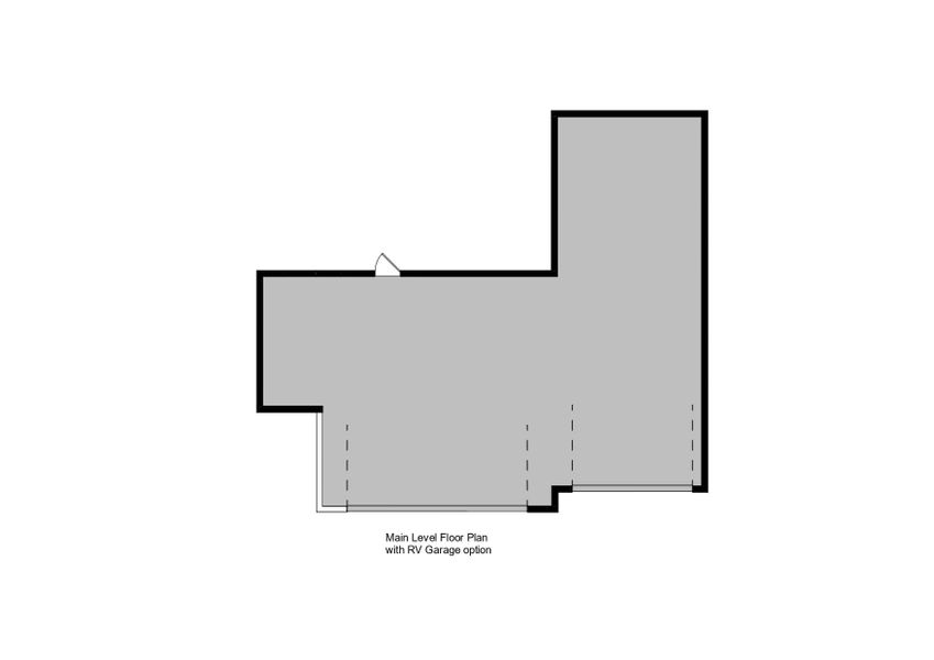 2D floor plan layout of this home in Jackson Creek North, Monument, CO (Image 5).
