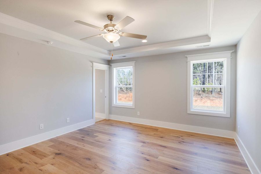 Representative unfurnished interior of a home built from the Austin by Caviness & Cates Communities in Bartlett Manor, Youngsville (Image 149).
