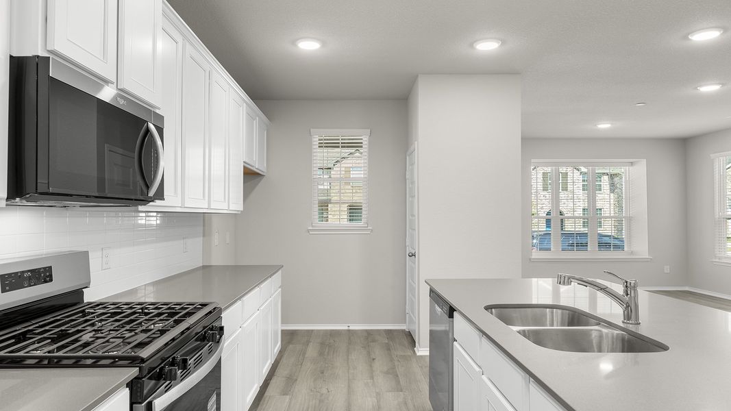 Furnished interior view inside a new home in Heartland Townhomes, Heartland (Image 6).