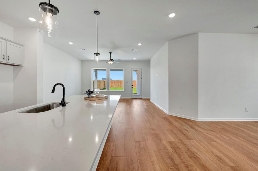 Spacious, unfurnished interior of a new home in Jordan Ranch - Terrace Collection, Fulshear (Image 21).