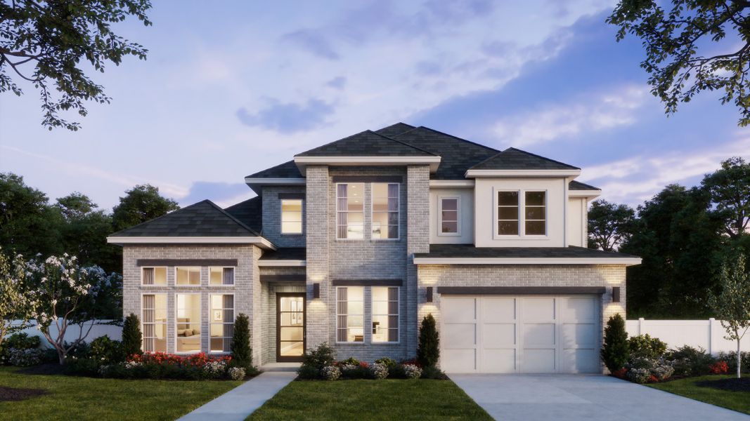 Representative exterior photo of a completed home built from the Reese IV by Southgate Homes in Eliana, McKinney, TX (Image 4).
