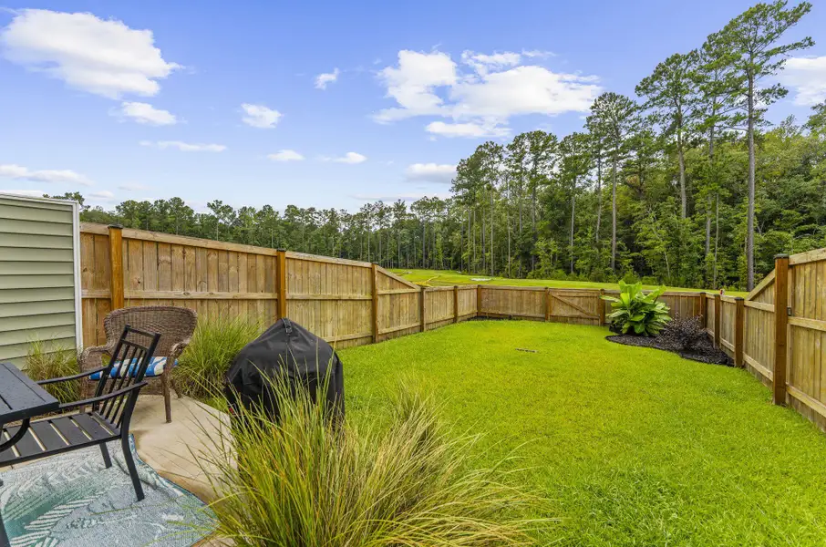 Exterior details and patio area of a home in , Summerville (Image 3). Exterior details and patio area of a home in , Summerville (Image 3).