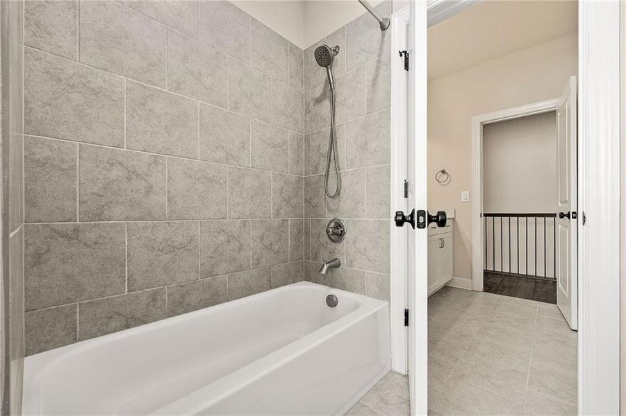 Furnished interior view inside a new home in , Duluth (Image 12).