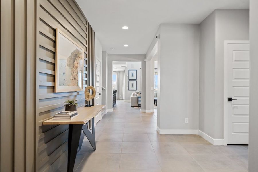 Furnished interior view inside a new home in Parkside, Avondale (Image 8).