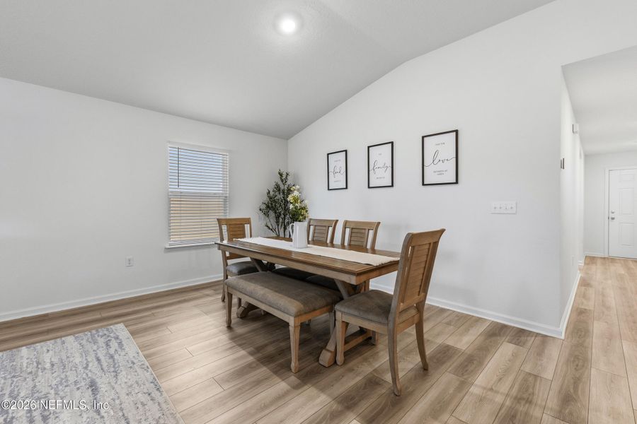 Furnished interior view inside a new home in Copper Ridge, Jacksonville (Image 33).