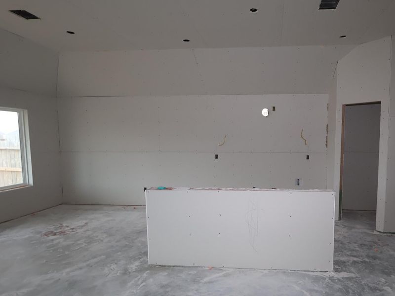 In-progress construction of a new home in Lago Mar, Santa Fe, TX (Image 10). In-progress construction of a new home in Lago Mar, Santa Fe, TX (Image 10).