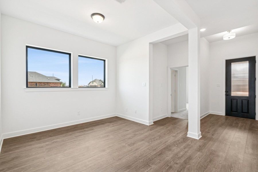 Spacious, unfurnished interior of a new home in Grange 45' Homesites, Katy (Image 10). Spacious, unfurnished interior of a new home in Grange 45' Homesites, Katy (Image 10).