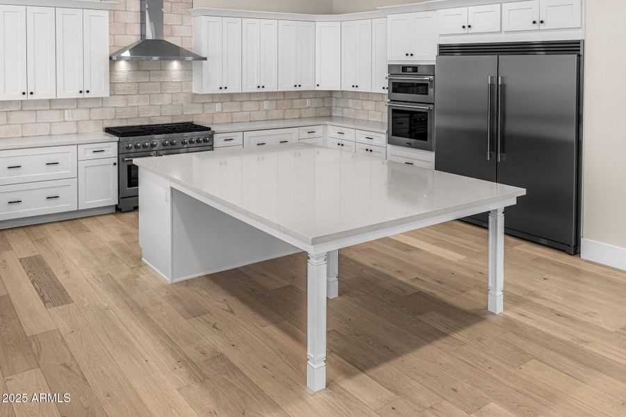 oversized kitchen island