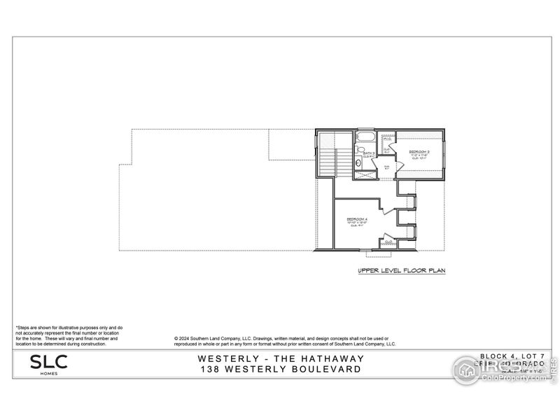 Upper Level Floorplan Upper Level Floorplan