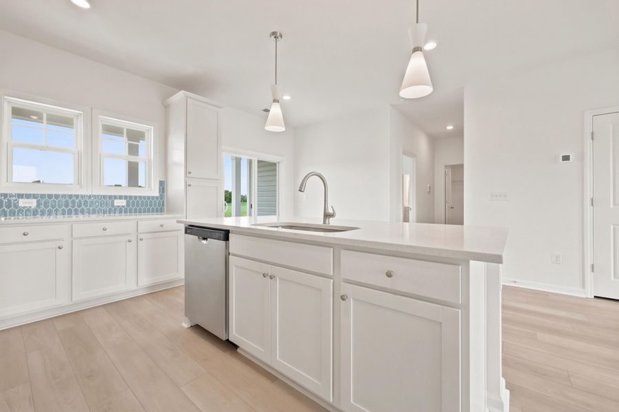 Furnished interior view inside a new home in Edgefield, Loris (Image 8).