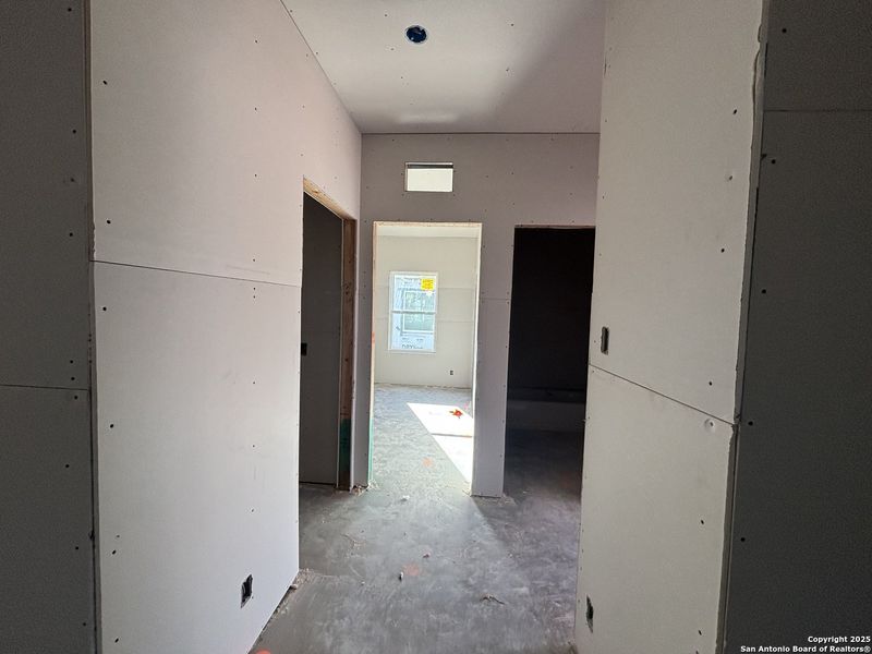 In-progress construction of a new home in The Summit at Saddlebrook Ranch 55's, Schertz, TX (Image 11).