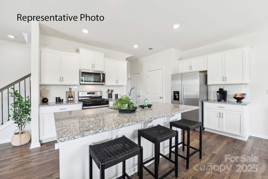 Furnished interior view inside a new home in Woodhaven at Chester, Chester (Image 8).