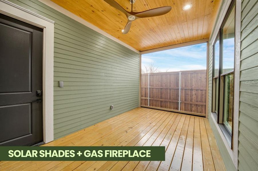 Exterior details and patio area of a home in , Dallas (Image 25). Exterior details and patio area of a home in , Dallas (Image 25).