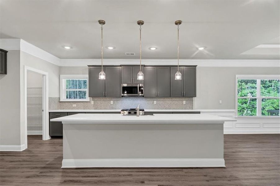 Furnished interior view inside a new home in Tuscany Hills, Douglasville (Image 7).
