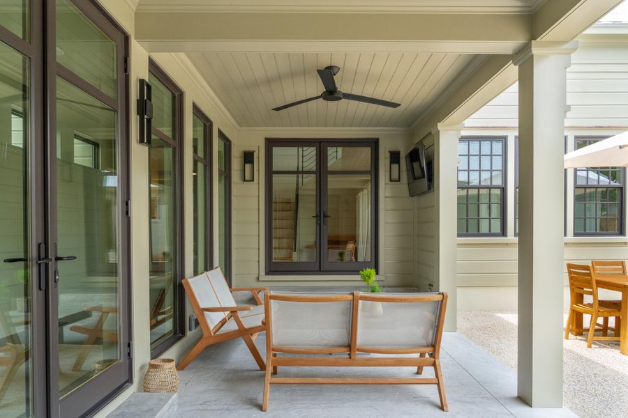 Exterior details and patio area of a home in , Mount Pleasant (Image 23).