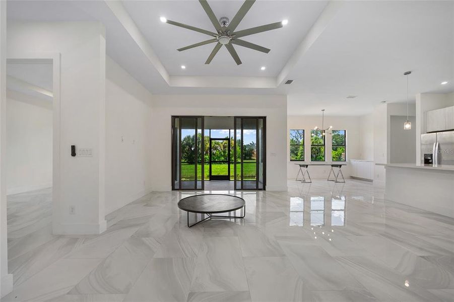 Furnished interior view inside a new home in , Punta Gorda (Image 5).