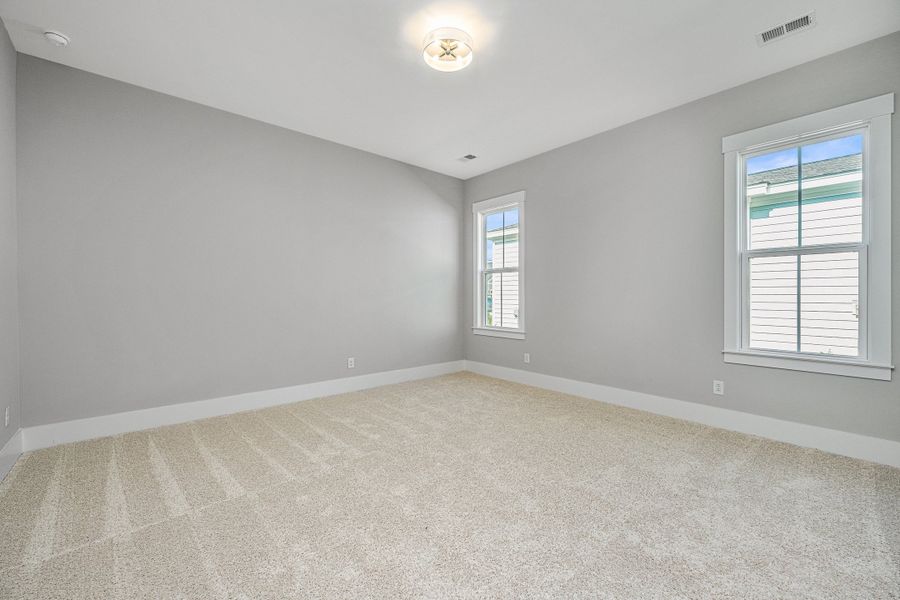 Representative unfurnished interior of a home built from the York by Homes by Dickerson in Nexton, Summerville (Image 15). Representative unfurnished interior of a home built from the York by Homes by Dickerson in Nexton, Summerville (Image 15).