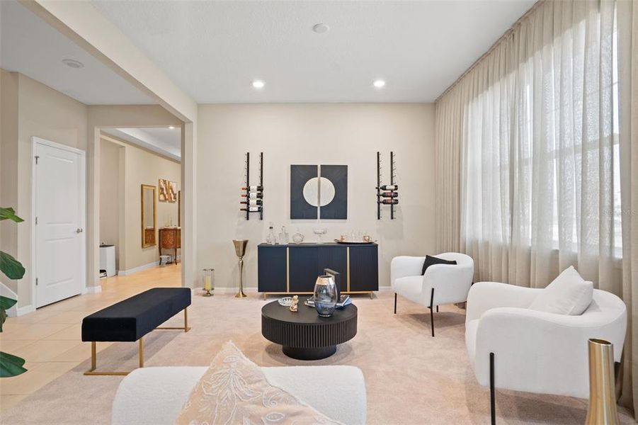 Furnished interior view inside a new home in , Winter Garden (Image 16).