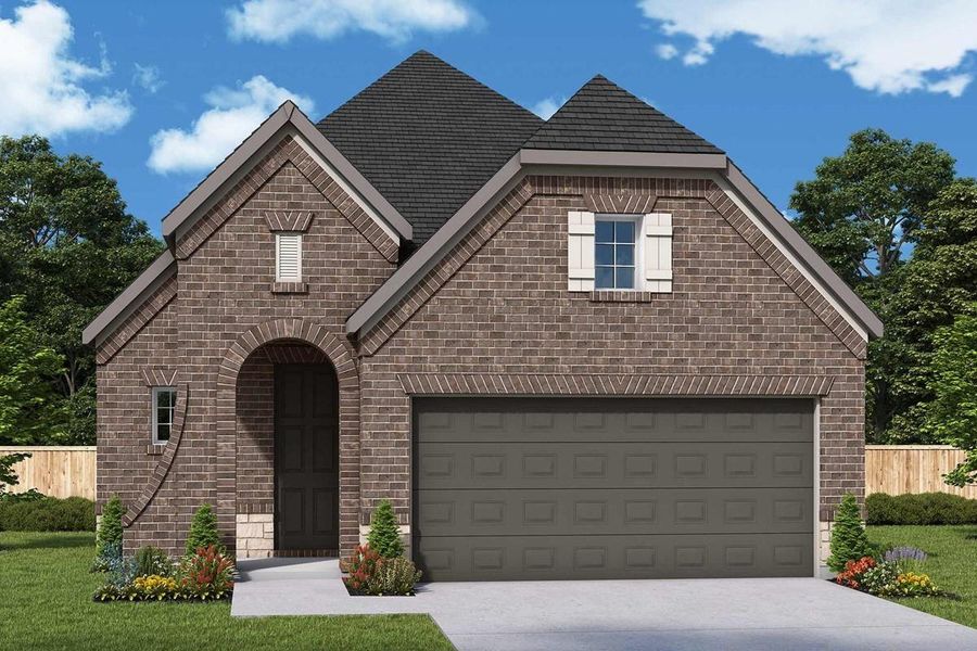 Welcome to The Denton by David Weekley Homes. **HOME ESTIMATED TO BE COMPLETE MARCH 2026**
