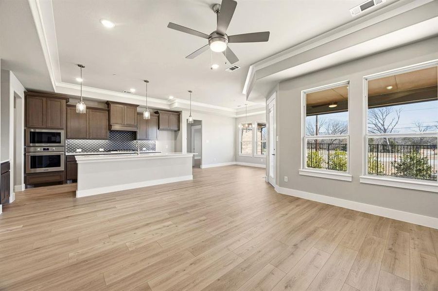 Furnished interior view inside a new home in Ladera Prosper, Prosper (Image 11).