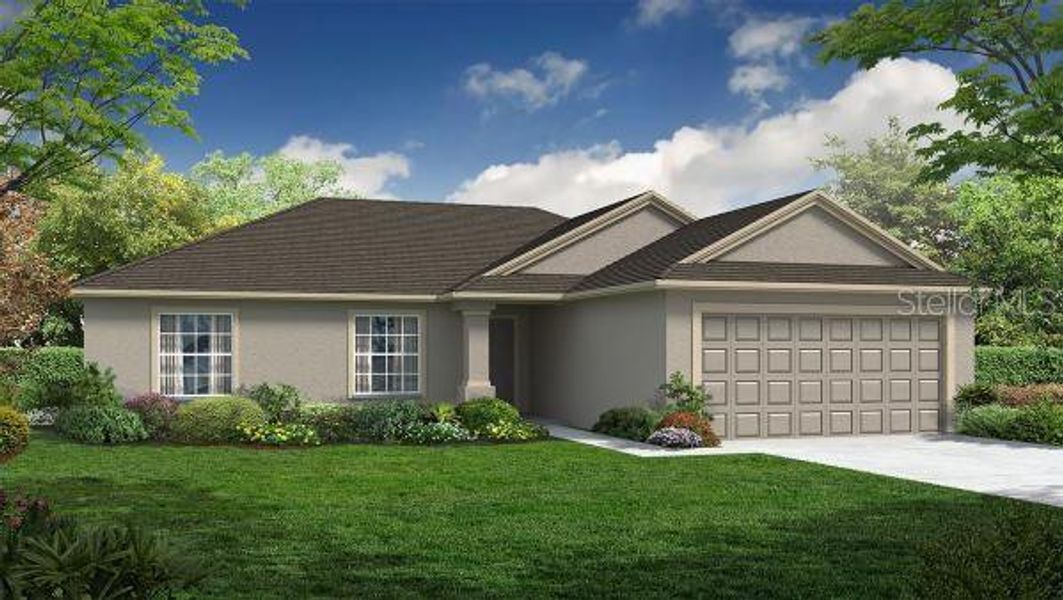 Front exterior of a new home in , Orlando, FL, highlighting curb appeal (Image 5).