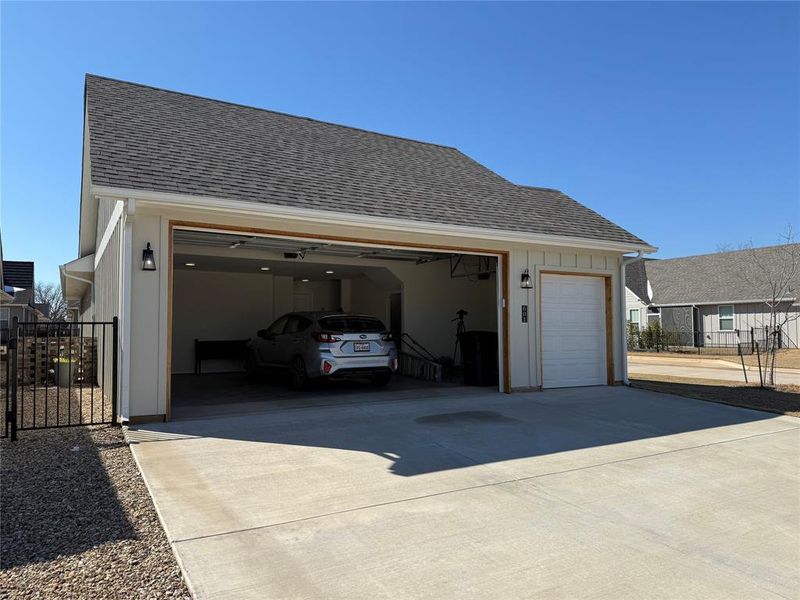 Exterior details and patio area of a home in , Granbury (Image 23). Exterior details and patio area of a home in , Granbury (Image 23).