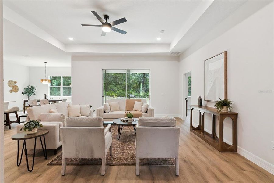 Furnished interior view inside a new home in , Eustis (Image 12). Furnished interior view inside a new home in , Eustis (Image 12).