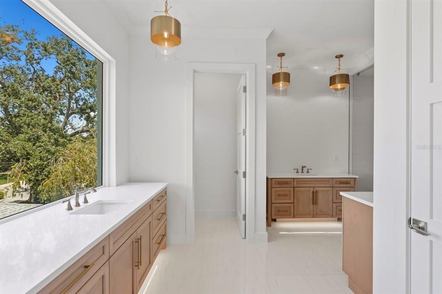 Furnished interior view inside a new home in , Tampa (Image 13). Furnished interior view inside a new home in , Tampa (Image 13).