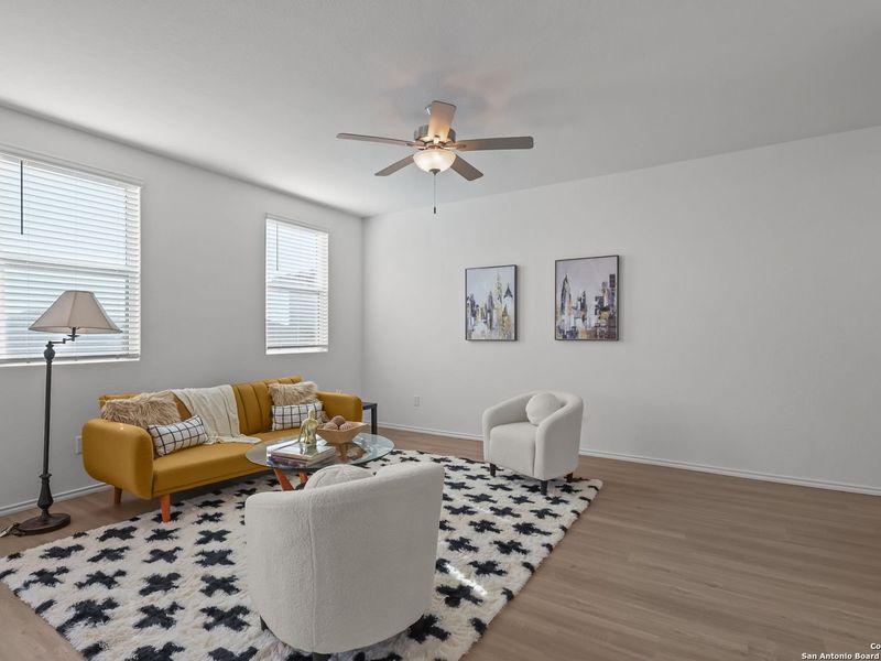 Furnished interior view inside a new home in Applewhite Meadows, San Antonio (Image 9).