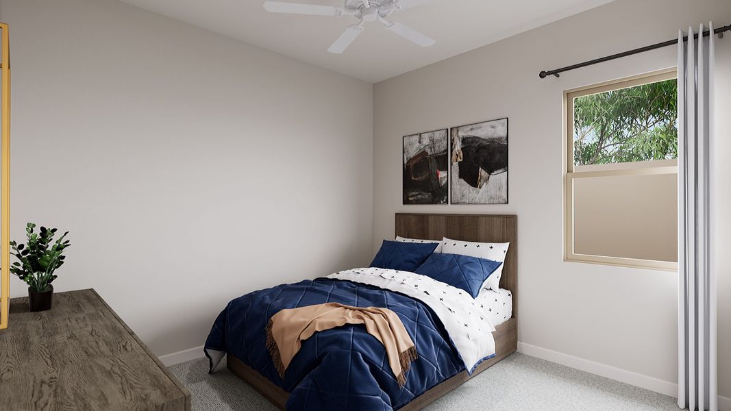 Representative furnished interior of a home built from the Parker Plan 5031 by Tri Pointe Homes in Abel Ranch, Goodyear (Image 10).