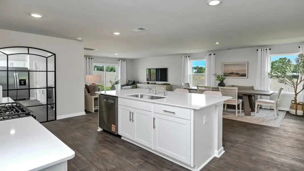 Furnished interior view inside a new home in Livingston Woods, Irmo (Image 8).